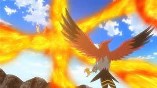 Ash vs Moltres fletchinder evolving AMV [upl. by Aiht]