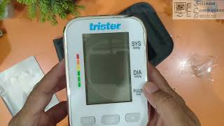 Trister TS 305BM Digital Blood Pressure Monitor Explained  Unboxing amp Review [upl. by Delogu885]