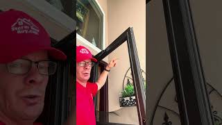 This happens when a retractable screen fails stormdoors diy install [upl. by Amarillis758]