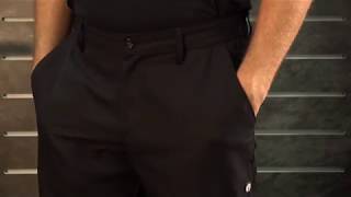 Chef Works Professional Pants Slimfit Black PW003 BLK [upl. by Adlaremse]