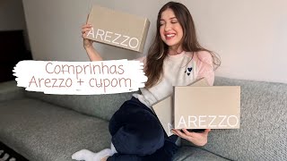 COMPREI R1000 de Arezzo 😍✨ AS SANDÁLIAS MAIS LINDAS DA COLEÇÃO NOVA AREZZO ✨ CUPOM AREZZO [upl. by Codie827]