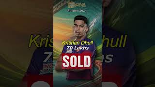 Pro Kabaddi 2024 auction Day 1 all purchases short prokabaddi prokabaddiauction [upl. by Ettenirt]