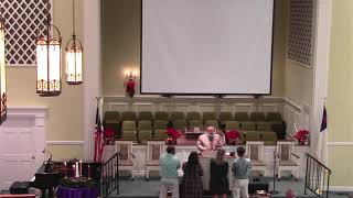 Salemburg Baptist Church Sunday Worship Rev Drew Bolin 12242023 [upl. by Aciemaj]