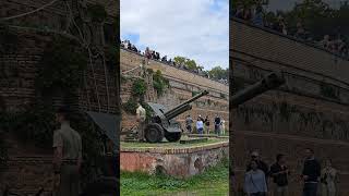 Discover Romes 12 oclock cannon tradition from Gianicolo Hill – a blast of history every day Full [upl. by Albarran869]