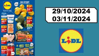 LIDL ✅ Leták platnost od 29102024 do 03112024  AKTUÁLNÍ NABÍDKOVÉ A KATALOGY [upl. by Amandy]