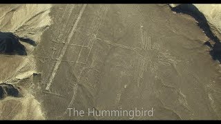 Drone Flight over the Nazca Lines in Nazca Peru [upl. by Dun]