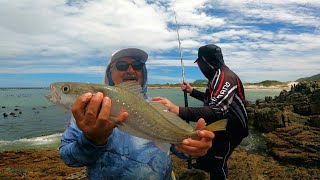 KABELJOU FISHING IN BETTYS BAY WITH SUBSCRIBERS  AND MAN DID WE FISH [upl. by Mirielle]