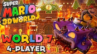 Super Mario 3D World  World 7 4Player [upl. by Jamil375]