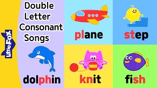 Phonics Songs  Double Letter Consonant  Blends amp Digraphs  Little Fox [upl. by Bolling990]