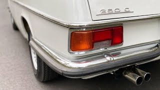 W114 MercedesBenz C 250 Coupé vintage car 1971 [upl. by Eadahs]