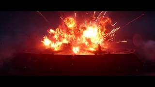 Star Wars The Force Awakens Entire Space Battle HD [upl. by Wyon195]