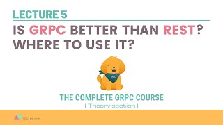 gRPC 5 Is gRPC better than REST Where to use it [upl. by Nibur]