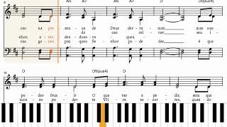 Em Fervente Oração 57 ICM  Partitura Vozes [upl. by Yellek]