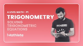 A Level Math  P1  Trigonometry  Solving Trigonometric equations Basic Part 3 [upl. by Rbma]