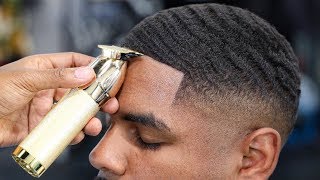 DROP FADE  HAIRCUT TUTORIAL  360 WAVE [upl. by Emmey]