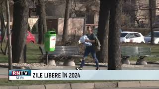 ZILE LIBERE ÎN 2024 [upl. by Nitsuj409]