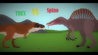 Tyrannosaurus Rex Vs Spinosaurus [upl. by Gent]