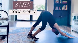 8 MIN FULL BODY COOL DOWN amp STRETCH [upl. by Wieche]