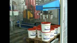 Palletising Robot Bucket Gripper PARO by roTeg [upl. by Anyak884]