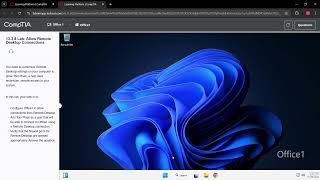 1338 Lab Allow Remote Desktop Connections [upl. by Hiram]