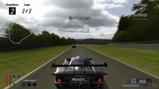 246 Gran Turismo 4  MercedesBenz CLKGTR Race Car 98 PS2 Gameplay HD [upl. by Raddy]