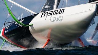 VendeeGlobe MOMENTO STORICO per Vela ITALIANA Giancarlo PEDOTE balza in testa alla Regata [upl. by Ame]