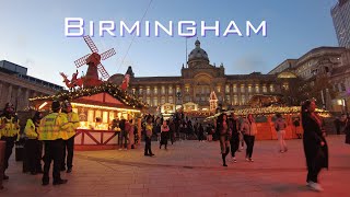 Birmingham German Market  Frankfurt Christmas Market  Victoria Square Birmingham  Town and City [upl. by Myna200]