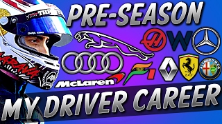 DRIVER TRANSFERS V8 ENGINES NEW TEAM  F1 MyDriver CAREER 2019S5 PRESEASON [upl. by Akeylah]