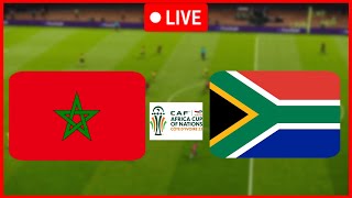 🔴LIVE Morocco vs South Africa  Africa Cup of Nations 2024 Full Match Video Game Simulation [upl. by Alduino448]