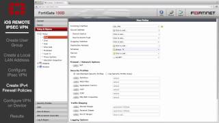 FortiGate Cookbook  IPsec VPN 52 [upl. by Adnih725]