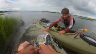 You wont BELIEVE the FISH I caught under the Swansboro NC Bridges [upl. by Melville]