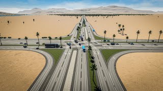 😎 Building the most Efficient High Capacity Intersection in Cities Skylines 2  Junction Tutorial [upl. by Nomahs528]