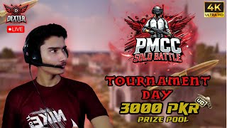 Tournament Day  PMCC Solo Battle  Let the Battle Begin dextergaming pubgmobile tournament [upl. by Imoyaba]