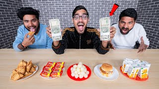 ₹100000 Food Eating Challenge🤑 कौन ज्यादा खाना खा पायेगा Who Will Win [upl. by Skoorb]