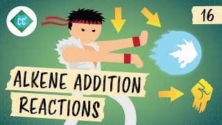 Alkene Addition Reactions Crash Course Organic Chemistry 16 [upl. by Sille]