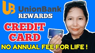 UNIONBANK REWARDS VISA PLATINUM CARD FAST APPROVAL  NO ANNUAL FEE FOR LIFE HOW  BJANE VEE [upl. by Toddy]