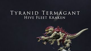 How I Paint A Termagant From Hive Fleet Kraken [upl. by Attiuqal806]