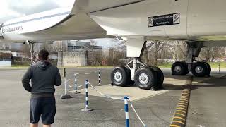 Concorde GBBDG at brooklands museum weybridge in 2024 [upl. by Ylloj]