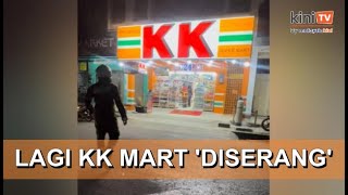 Satu lagi insiden serangan bom di kedai KK Mart [upl. by Lezti]