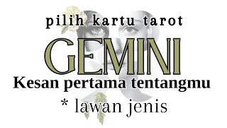 gemini Kesan lawan jenispilihkartutarot marianalotarotindonesia tarotindonesia tarothariini [upl. by Glaser]