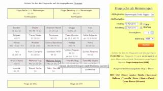 Sommerflugplan 2015 Memmingen Flughafen Airport im Allgäu [upl. by Niowtna]