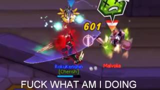 Void Elsword Trying to have fun in PvP [upl. by Naujej]