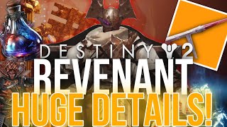 NEW REVENANT DETAILS LEAKS TEASERS STORY NEWS amp MORE Destiny 2 Final Shape [upl. by Mayman971]