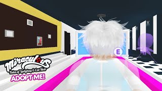 Gabriel Agreste Room in Tiny House Speed build  Adopt me Roblox [upl. by Satterfield]