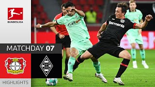 Bayer 04 Leverkusen  Borussia Mgladbach  43  Highlights  Matchday 7 – Bundesliga 202021 [upl. by Nohsav714]