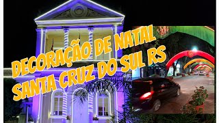 COMO FICOU LINDA A CIDADE COM A DECORAÇÃO DE NATAL [upl. by Alfi224]