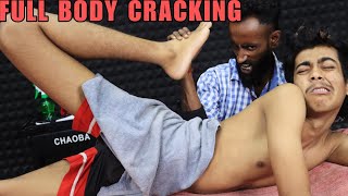 Full Body Massage by Master Tapas  Head Massage amp Full Body Cracks  Neck Cracking  Spine Cracking [upl. by Nelav]