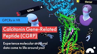 GPCRs in VR Calcitonin GeneRelated Peptide CGRP [upl. by Moscow551]