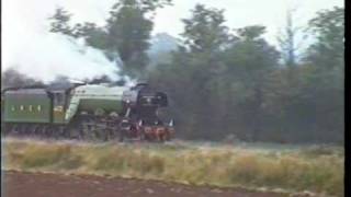 Steam Trains  Flying Scotsman at Chipping Campden [upl. by Horner]