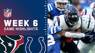 Texans vs Colts Week 6 Highlights  NFL 2021 [upl. by Enahsal372]